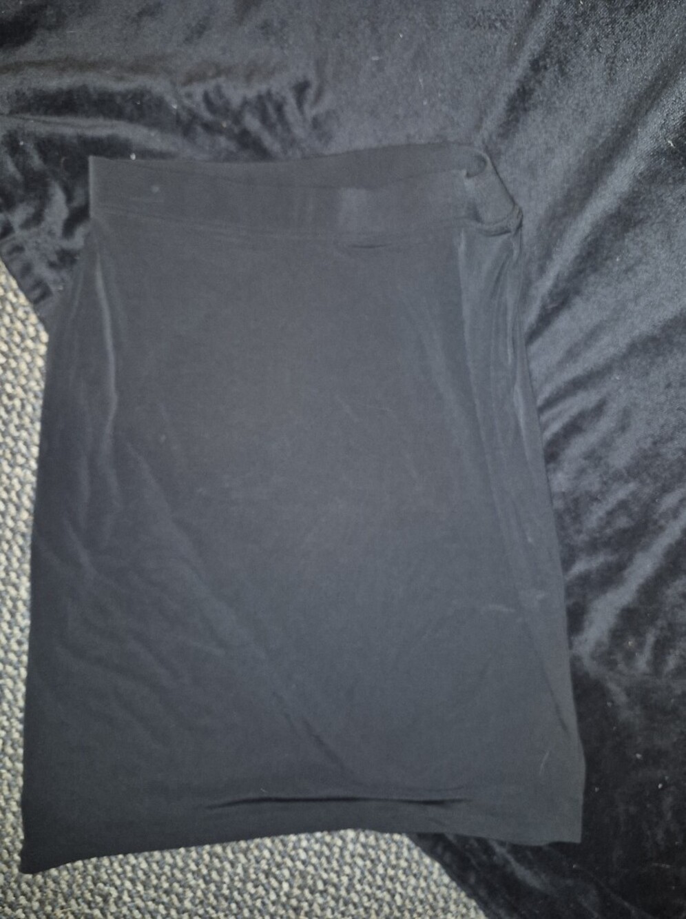 Women's Black Maxi Skirt - Sleek Everyday Essential